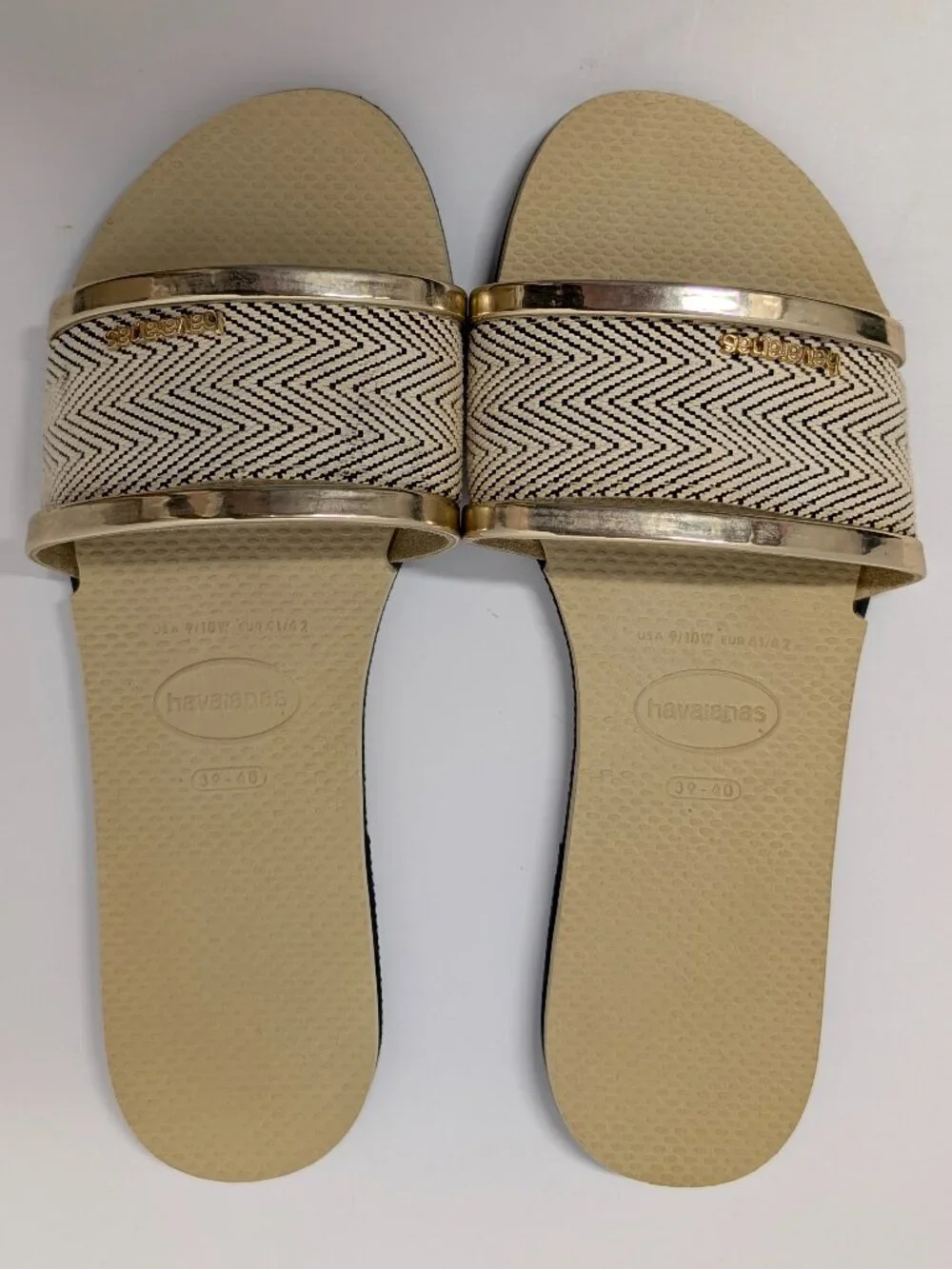 Havaianas You Trancoso Premium Slide in Sand Grey